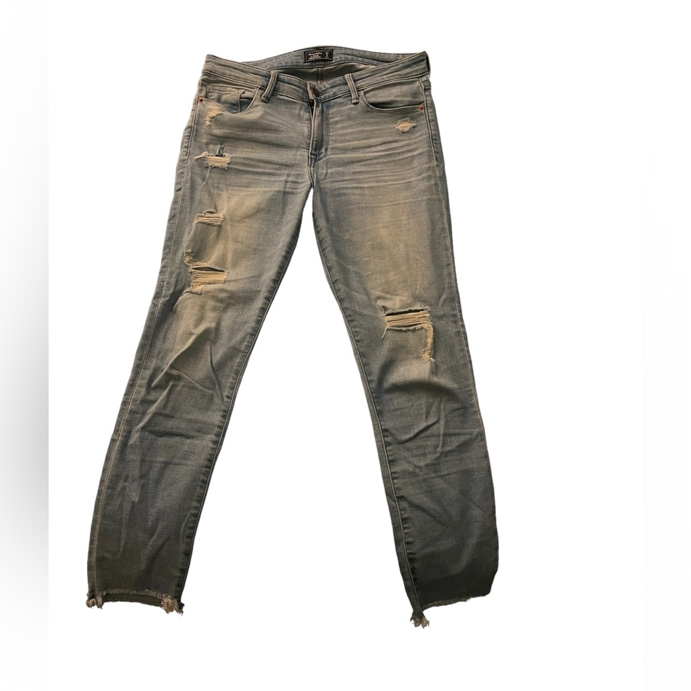 Abercrombie and Fitch size 4 L light blue jeans